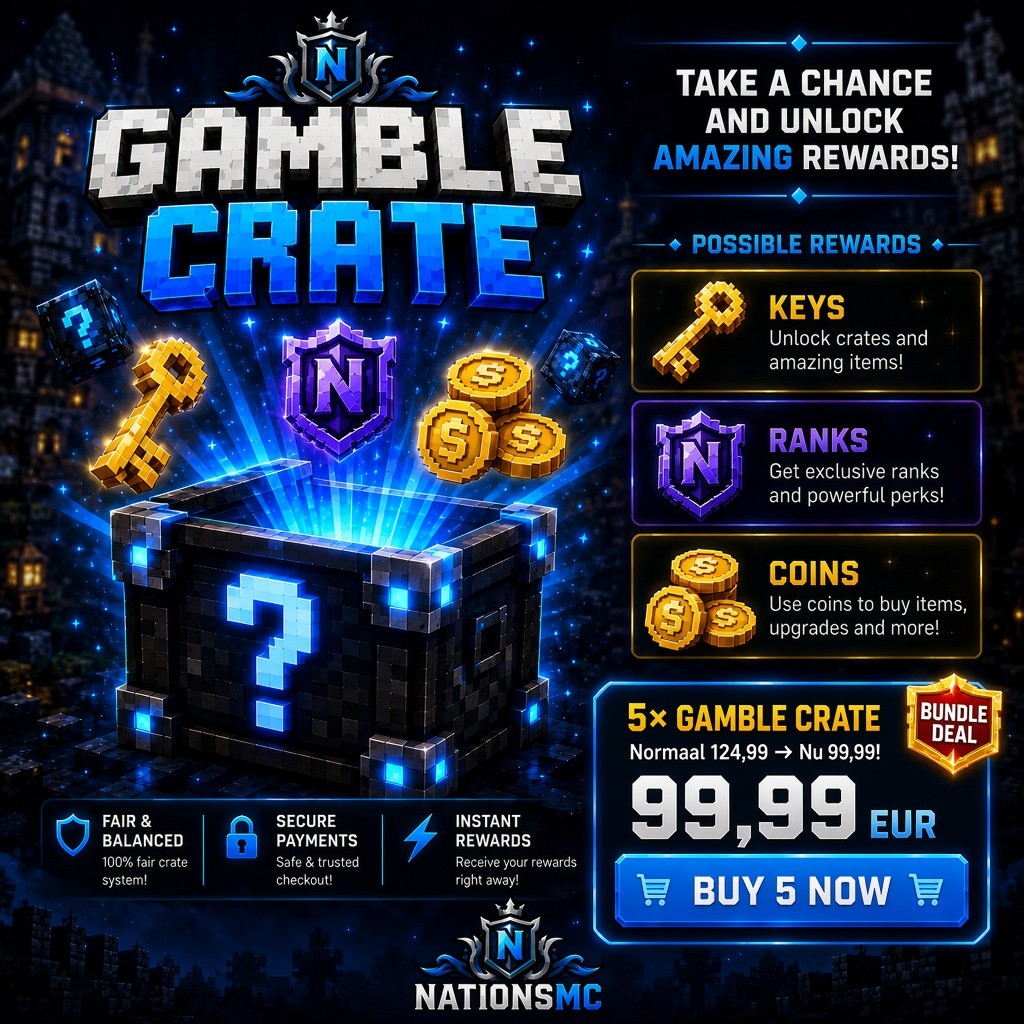 5x Gamble crate!