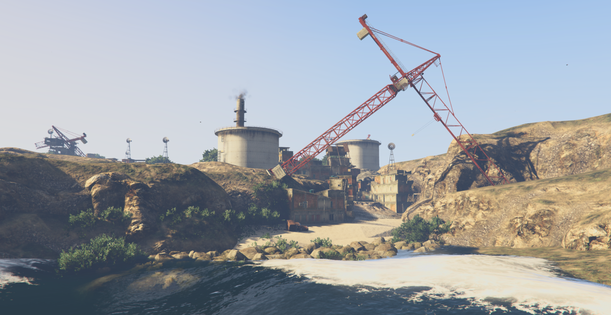 Destoyed Island