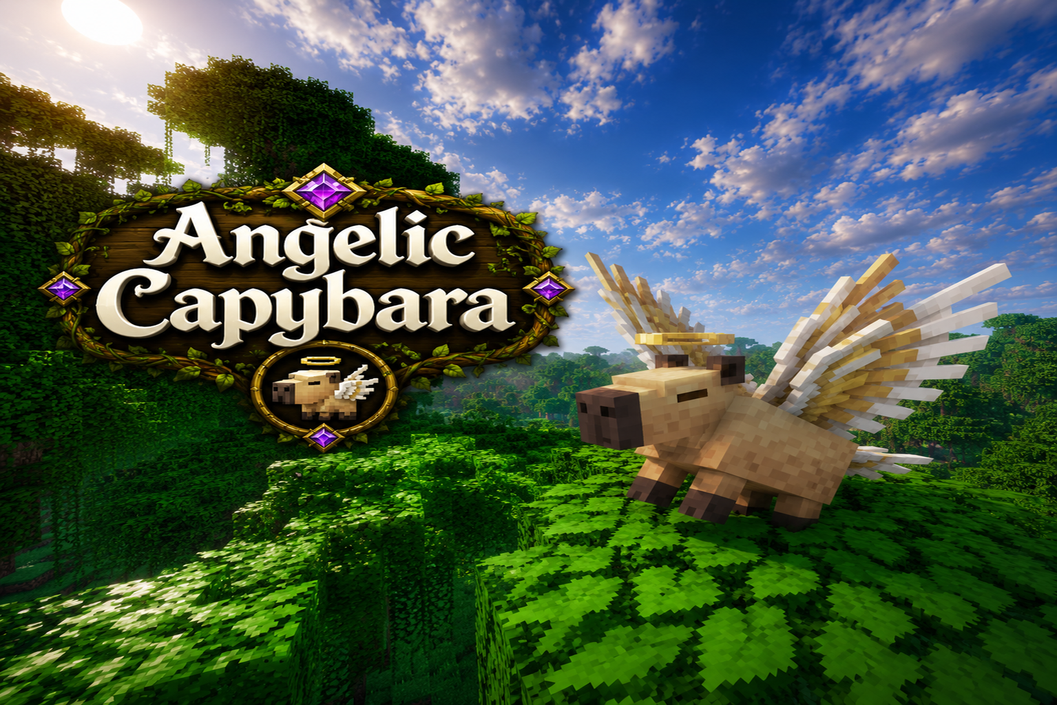 Angelic Capybara