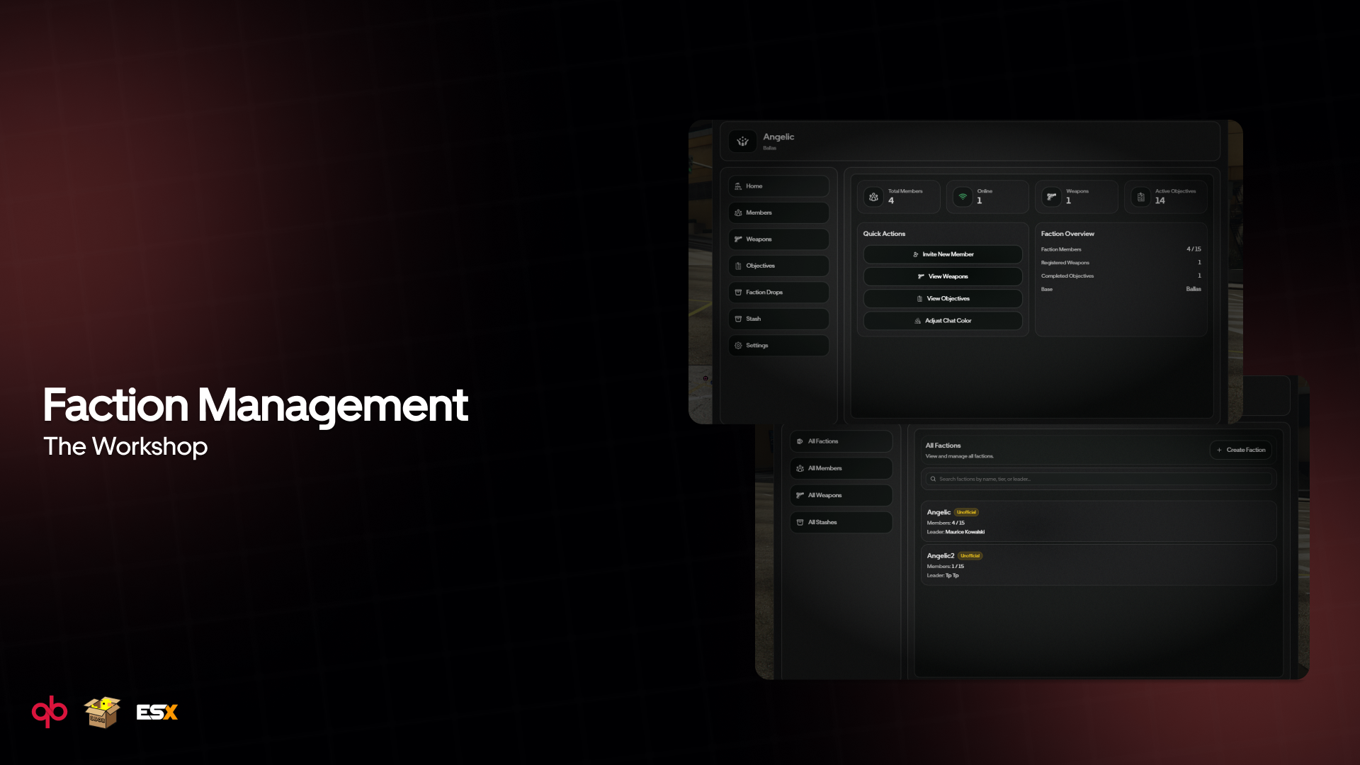 Faction Management