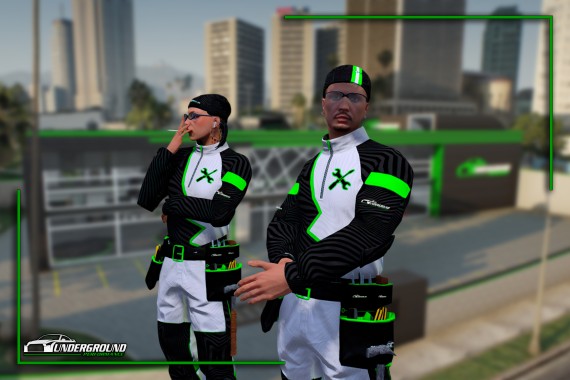 Underground Mechanic Uniform V2