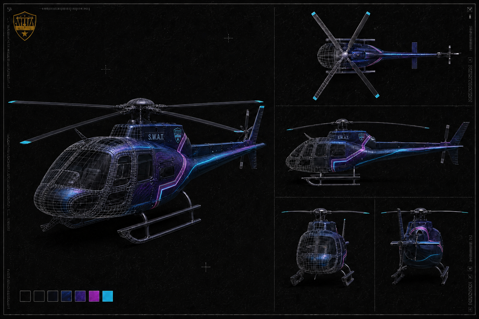 Vehicle Skins: Large Helis