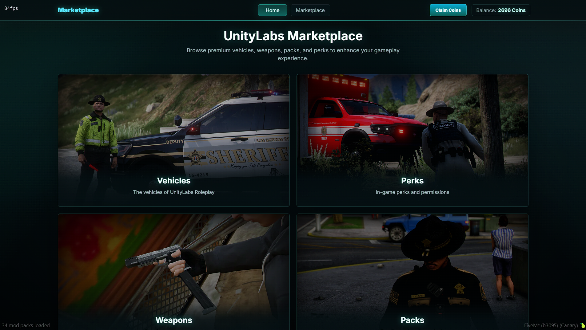 In-Game Marketplace