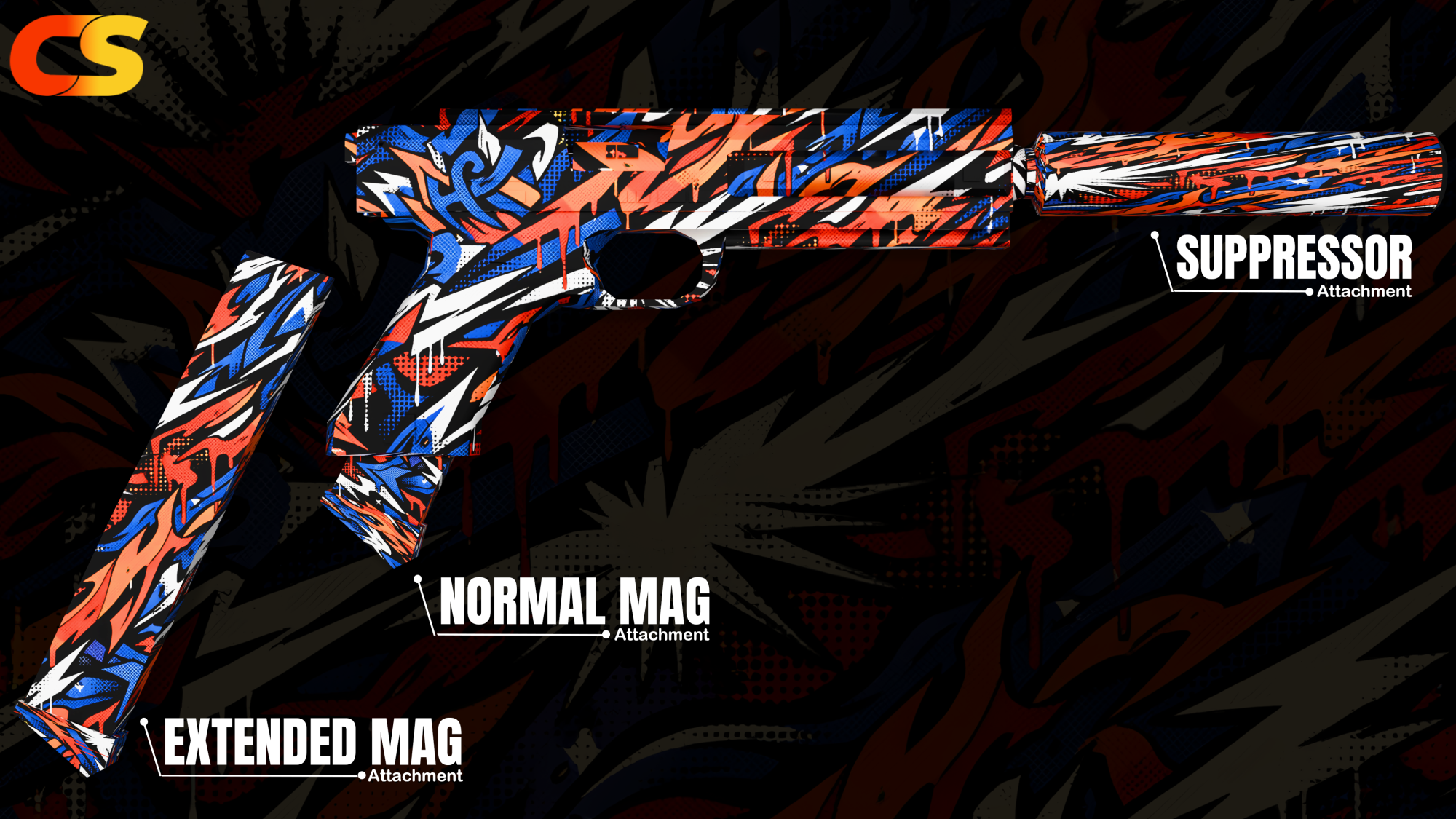 [URBAN HAVOC ( AP PISTOL )] OX-INVENTORY { WEAPON}