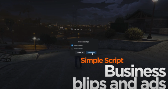Business blips and ads [QBCORE, QBOX AND ESX]