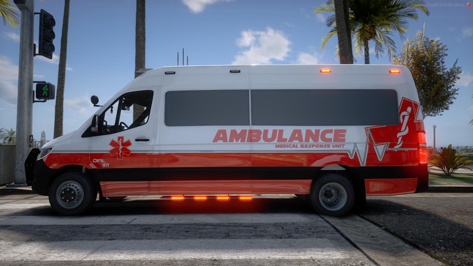 Benefactor Courier Ambulance Version