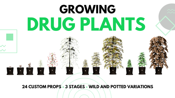 Growing Drug Plants Prop Pack