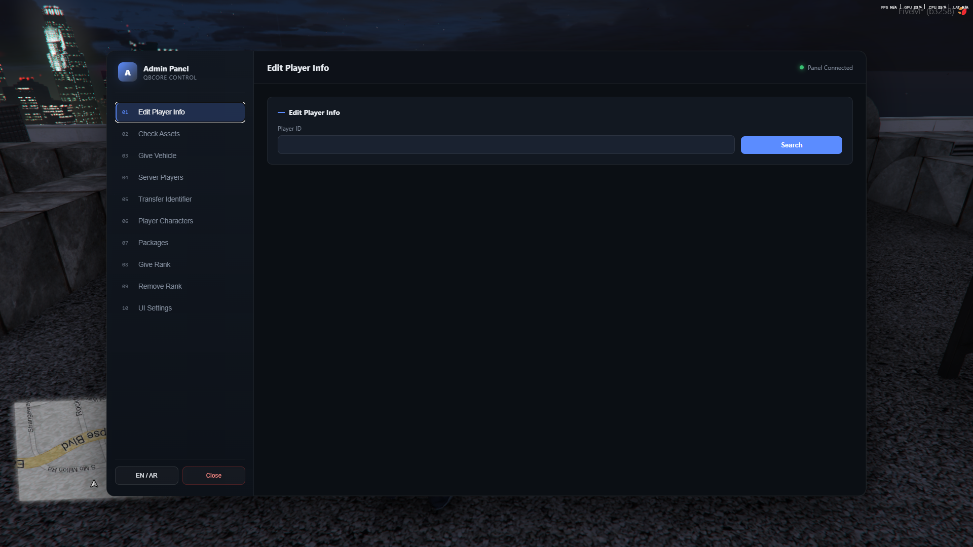 Admin Panel〢 QBCore