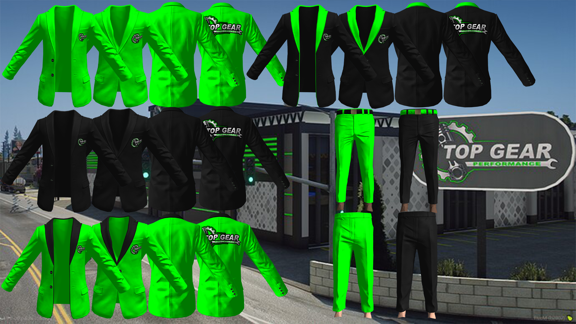 Top Gear Suits [M+F]