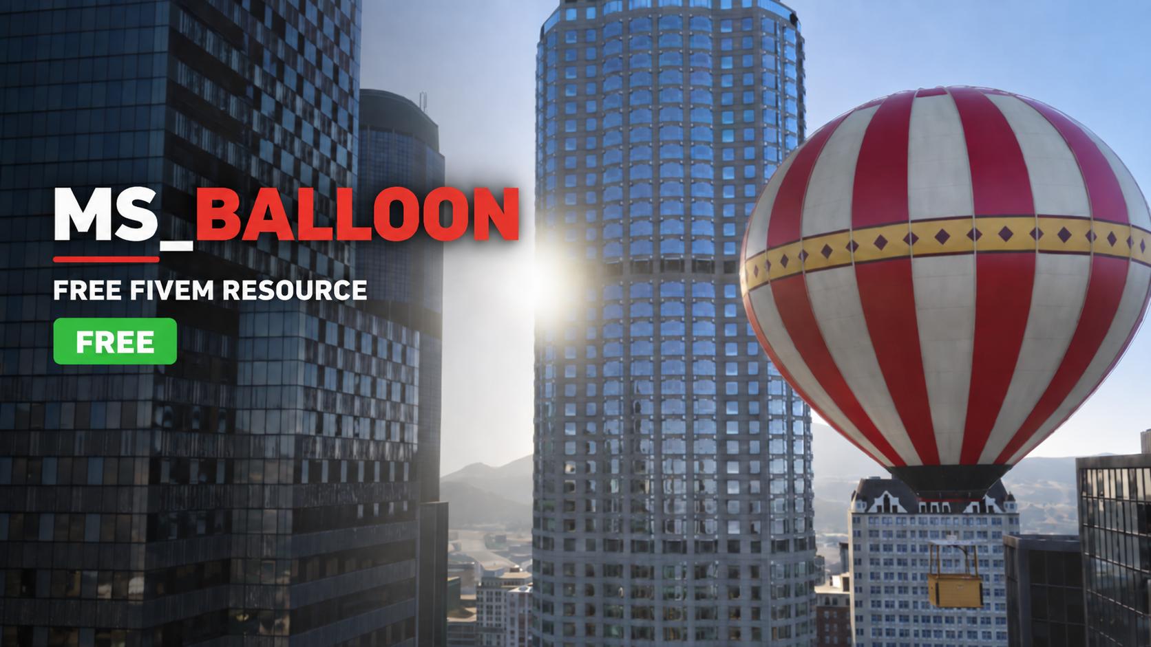 ms_balloon — Hot Air Balloon for FiveM