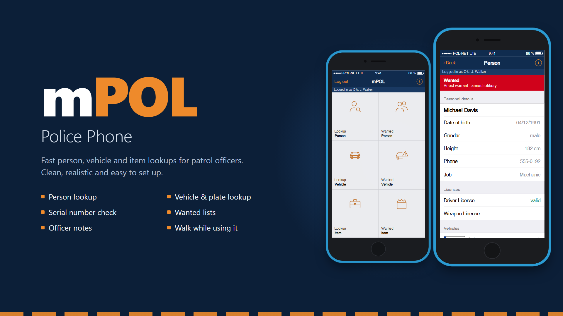 mPOL – Police Phone