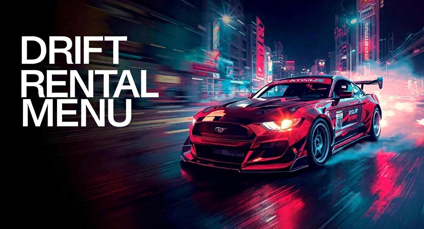 Xrisma Drift Rental Menu ESX