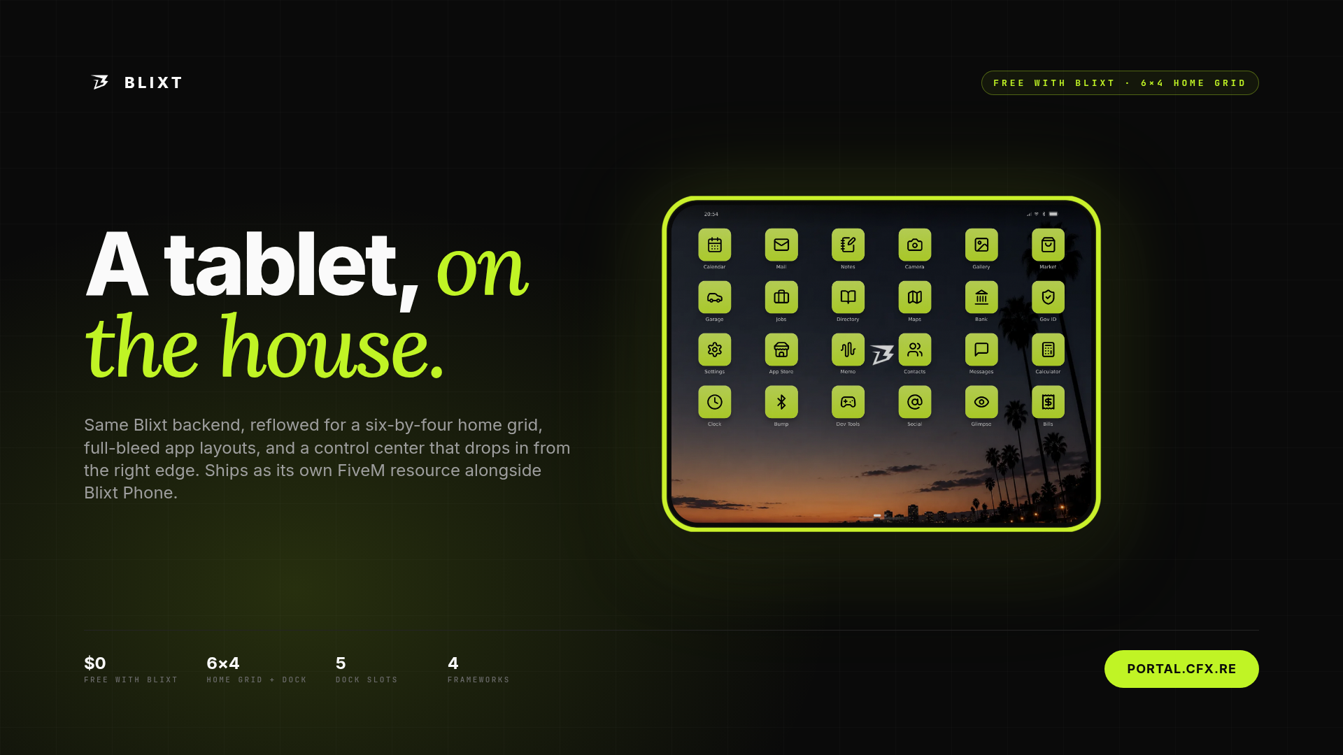 BLIXT Tablet