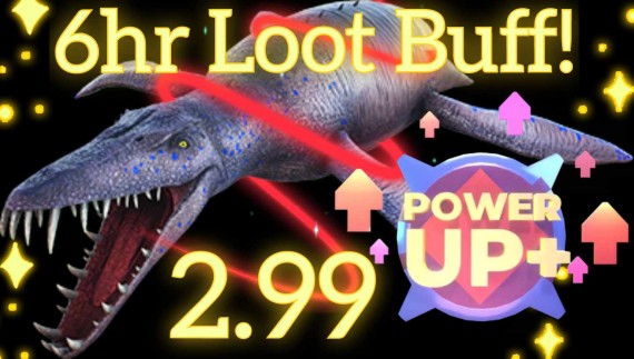 Liopleurodon Loot Buff