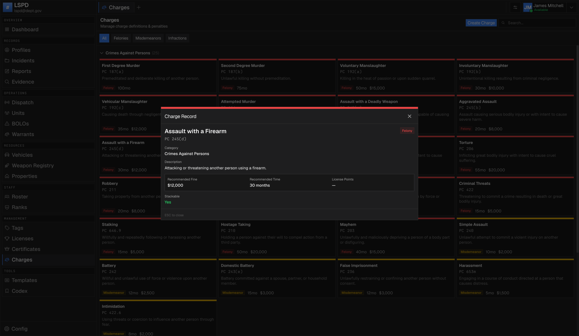 VX_MDT — LAW / EMS / JUDICIAL RECORDS PLATFORM