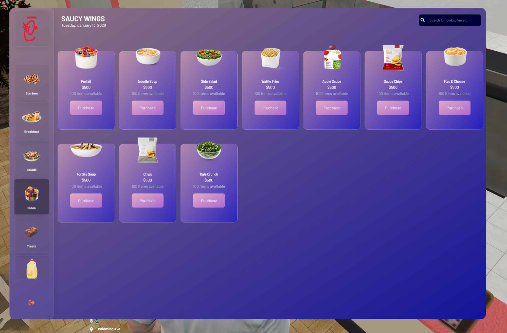[ESX/QB] Saucy Wings Realistic Food Business