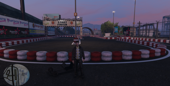 Gocart baan