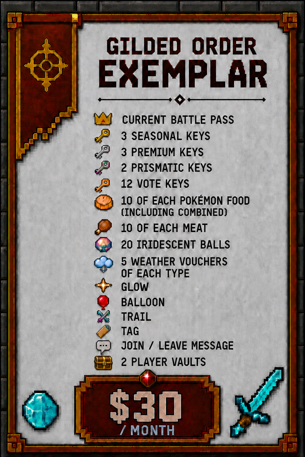 Gilded Order Exemplar