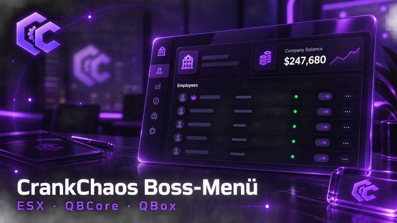 CrankChaos Boss-Menü – Bild 1