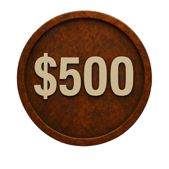 $500 points