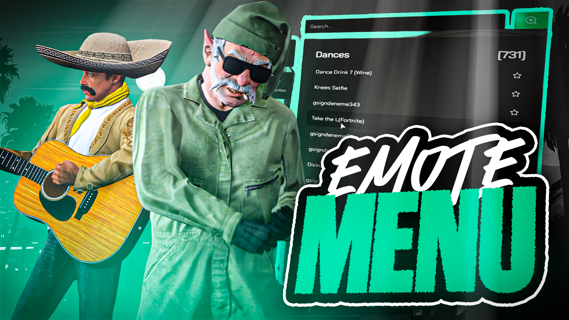 Emote Menu - Premium FiveM resource for ESX, QBCore & Standalone