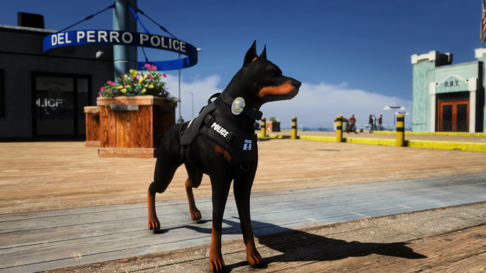 Doberman Police K9