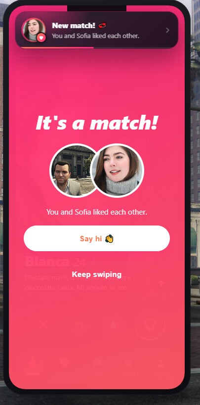 Flamengo — The REAL Dating App for FiveM | Real Matches · Real Players · Double Dates 8