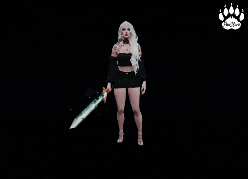 Emerald Core - Sword
