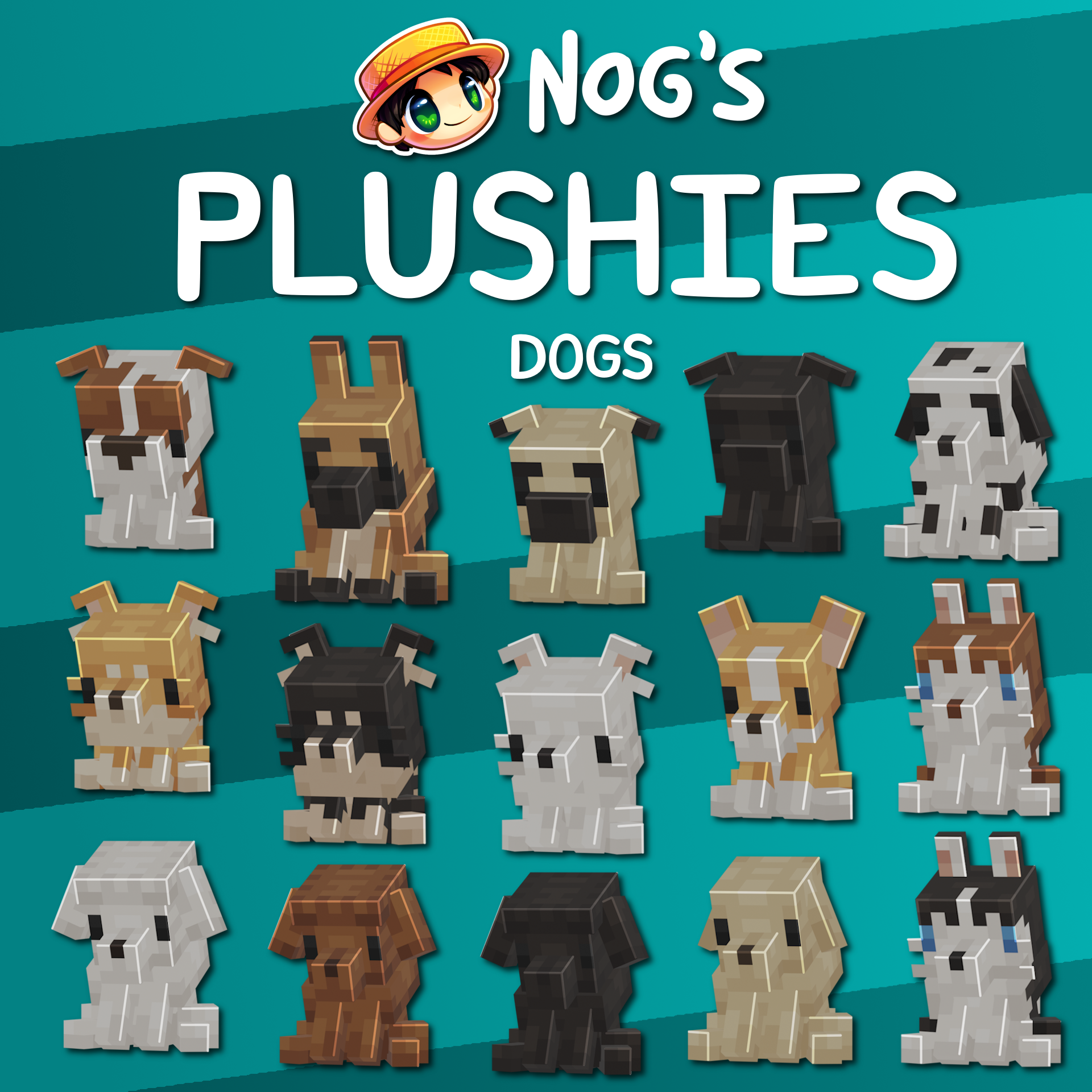 Random Dog Plushie Bundle