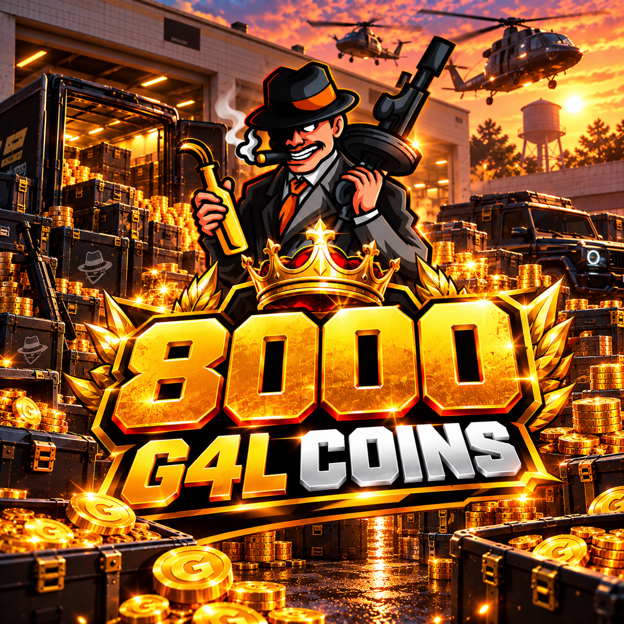 🪙 8000 G4L COINS