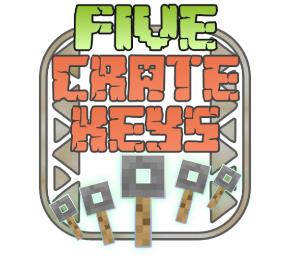 5x CRATE KEY