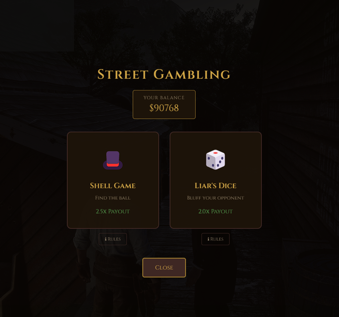 MulderDev Street Gambling (VORP)