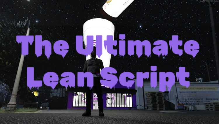 Ultimate Lean Script Script   | ESX | QBCORE| STANDALONE |
