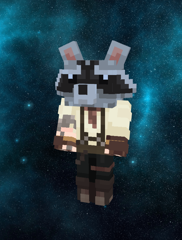Raccoon Hat v2