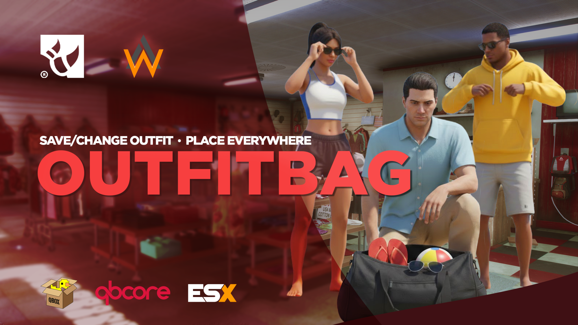 Outfitbag - Preview, Save, Dress Clothings, Multiplayer Access | wais