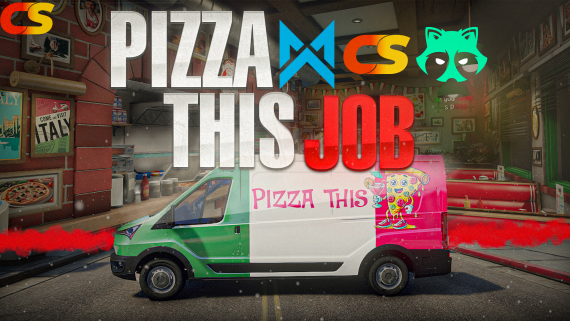 [PIZZA THIS JOB] QBCORE QBOX ESX { SCRIPT}