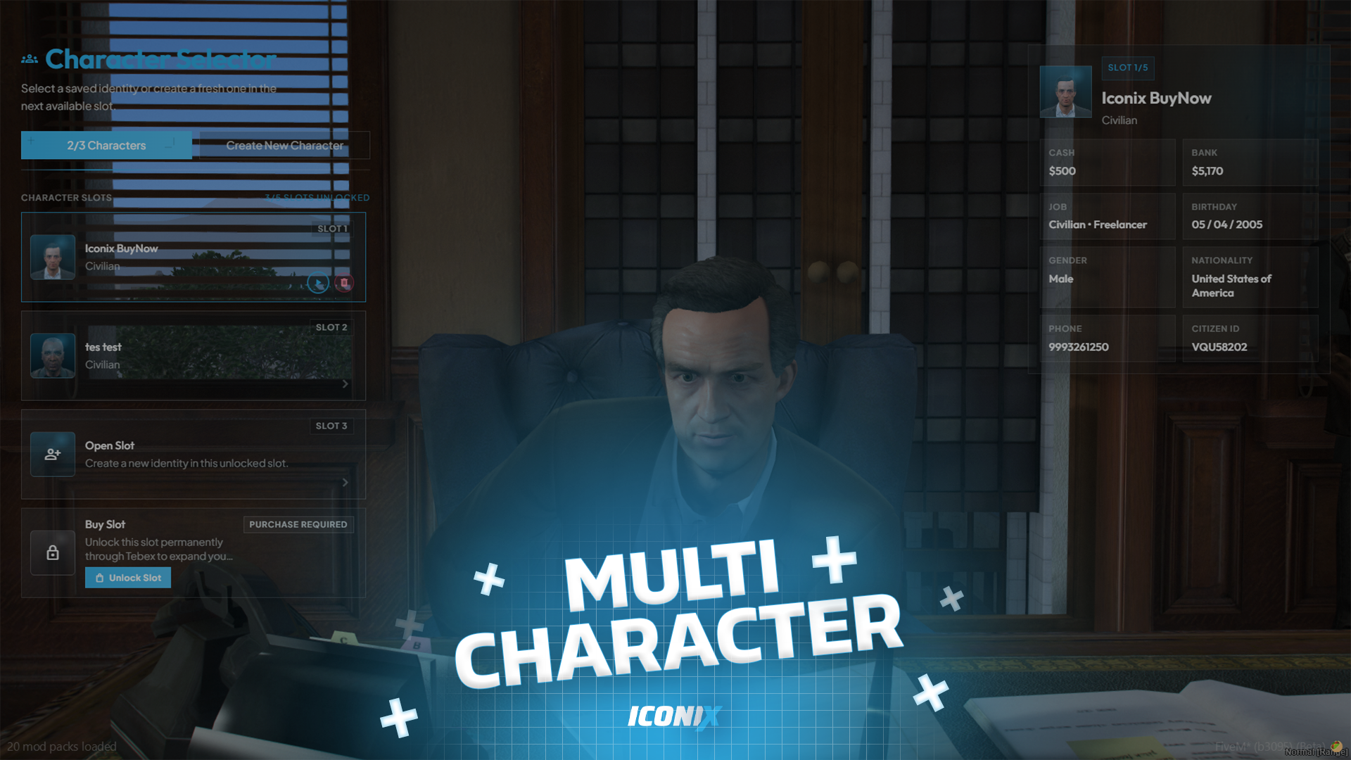 Multicharacter