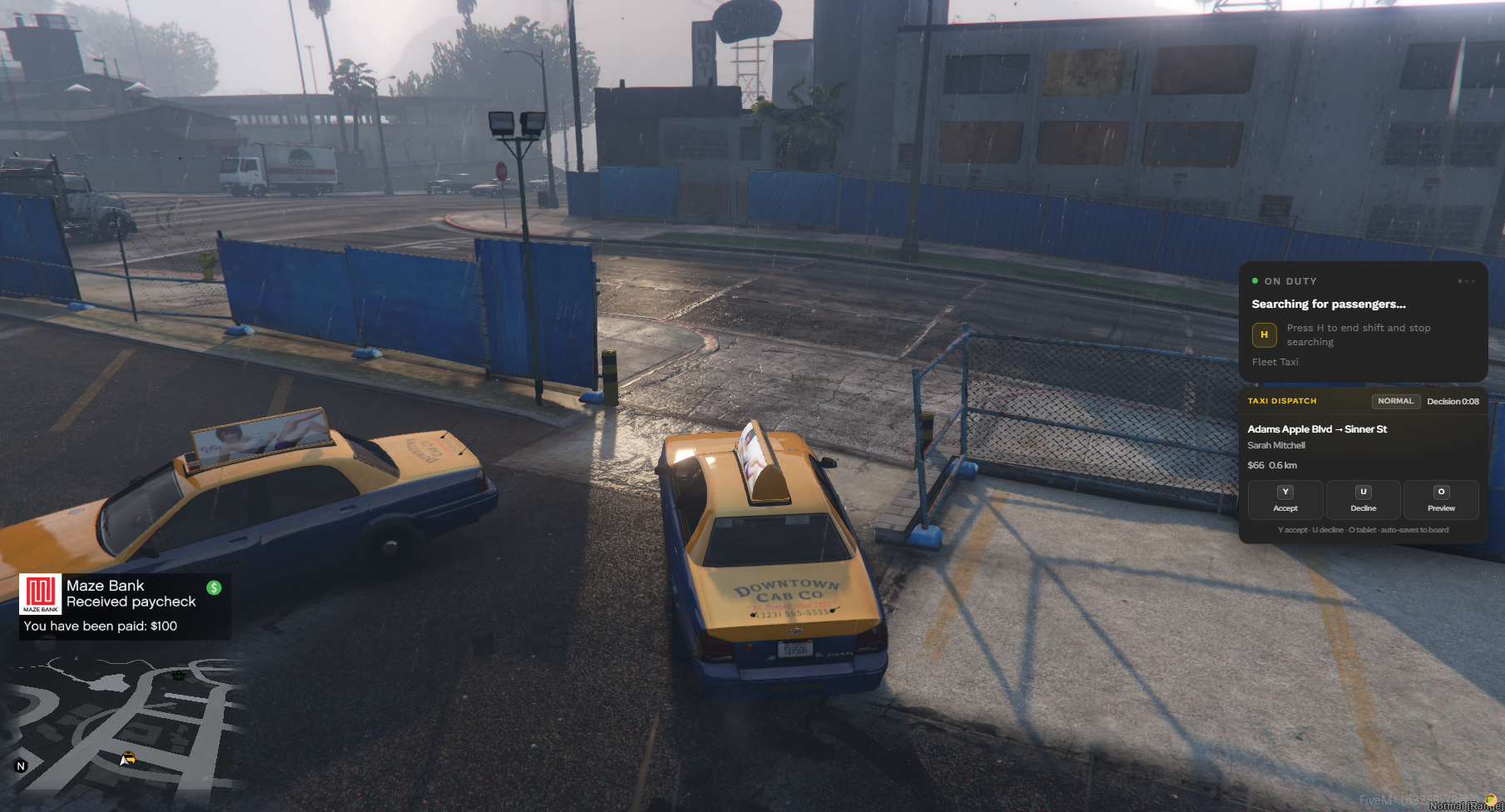 Advanced Taxi Job V2