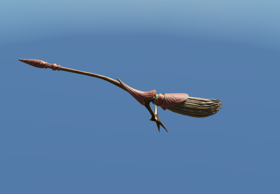 Team Broom Models | 4 Brooms in 1 package