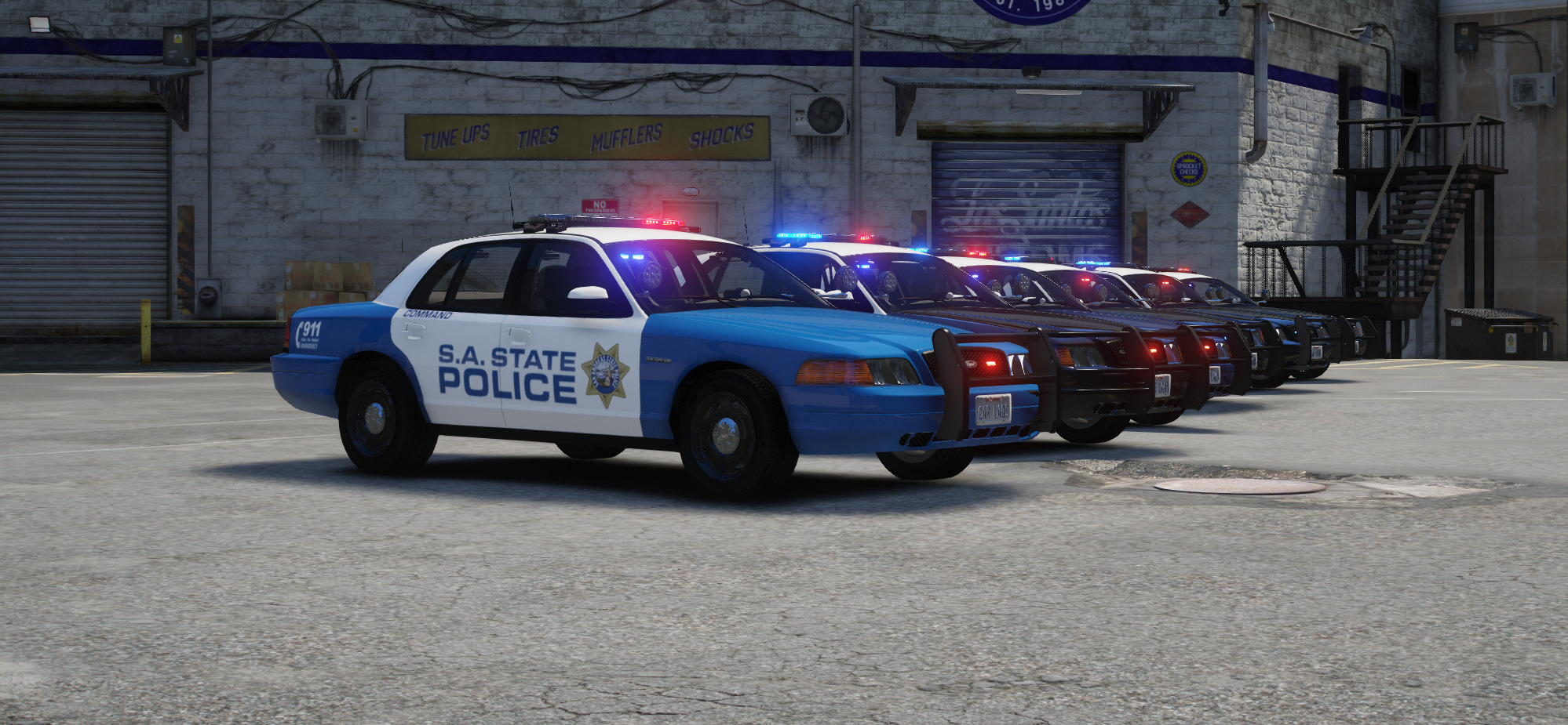 Police Stanier LXE (Non-ELS) (NON-ESCROW)