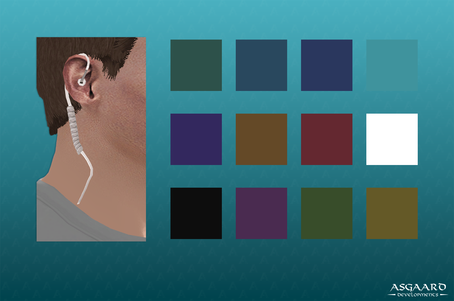 Coloured Earpieces