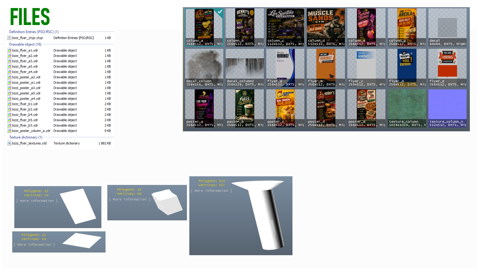 Flyers and posters