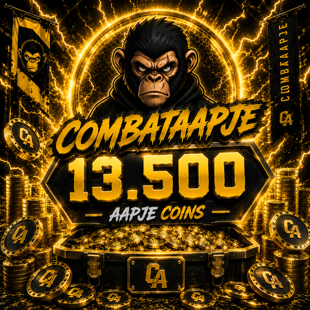 13.500 Aapje Coins