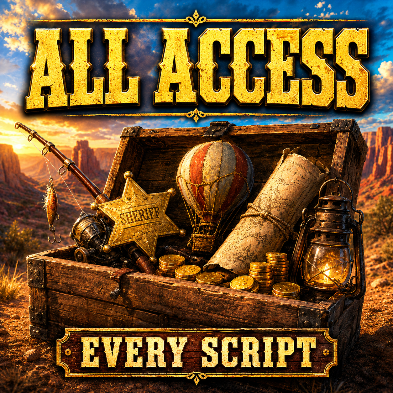 All Access key art