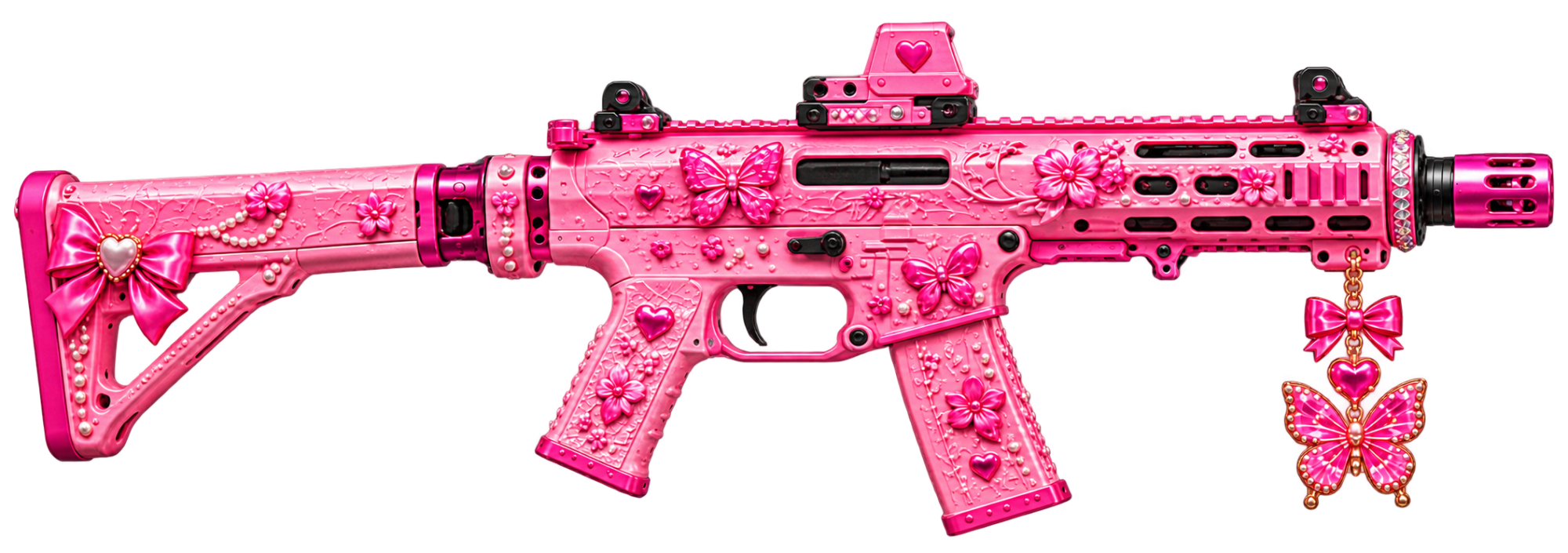 Sleezy Development • Pink Floral | Pretty Dangerous SMG