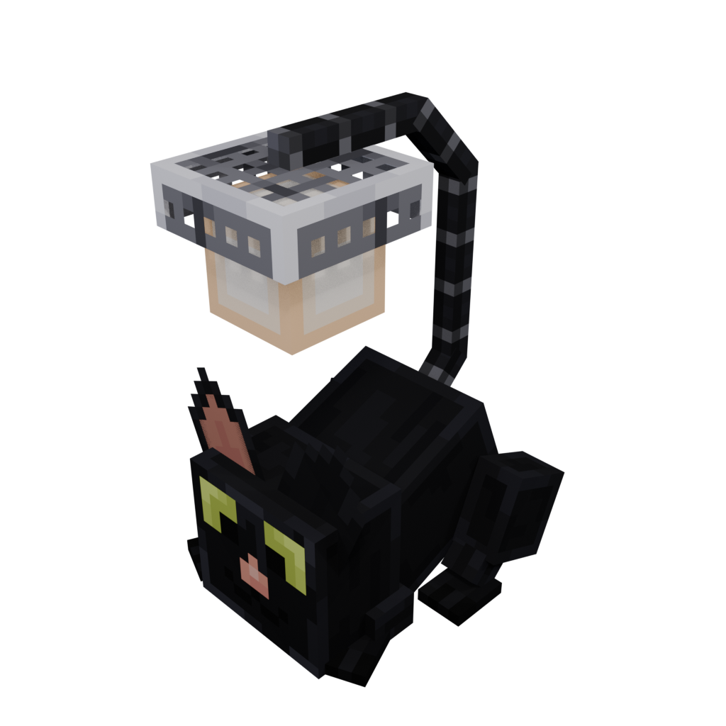 Lamp — cosmetic Furniture v1 item on the NovaVoid Cat Civilization Minecraft server