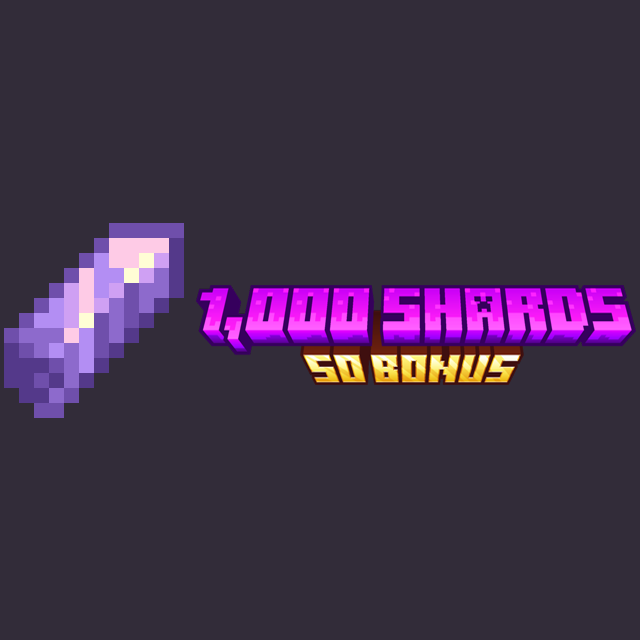 1,000 Shards (50 FREE!)