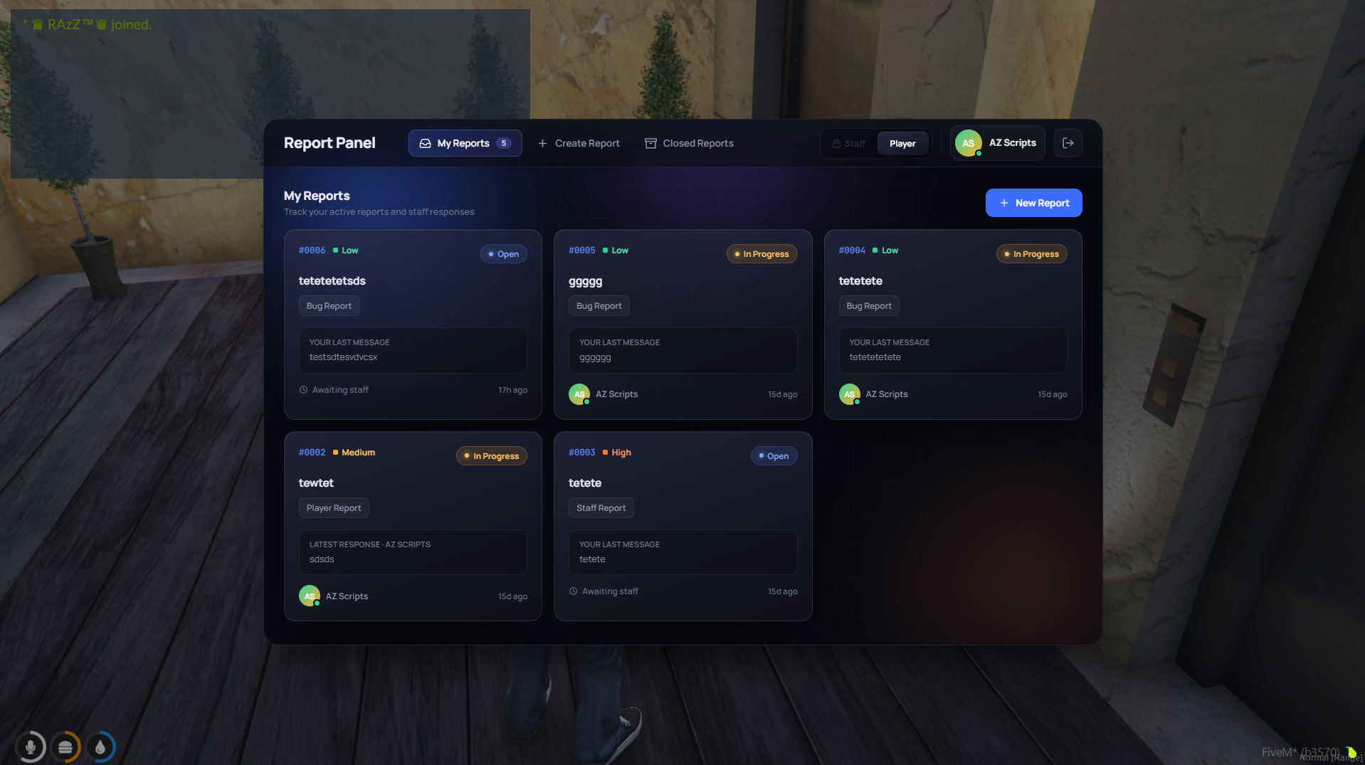 REPORT SYSTEM - OPEN SOURCE