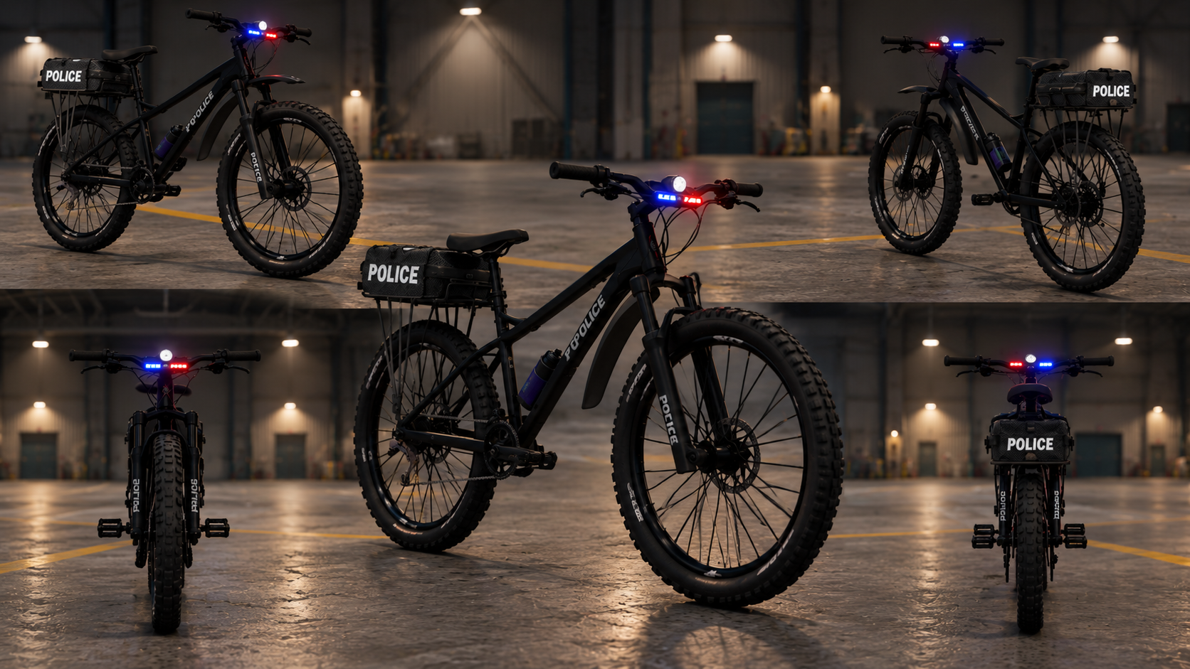 Police Bikes Pack V1