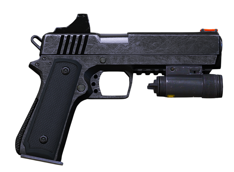 Heavy Pistol + 100 Ammo